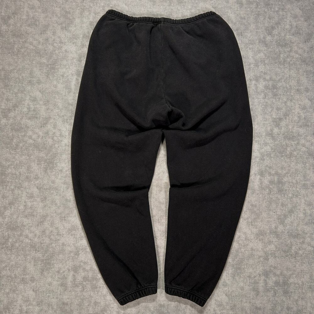 Skims Cotton fleece Classic jogger sweatpants Black Onyx athleisure womens Large - Picture 2 of 6